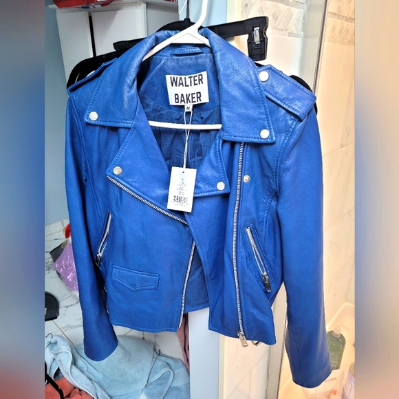 Walter Baker Jackets & Coats Walter Baker Leather Jacket Poshmark